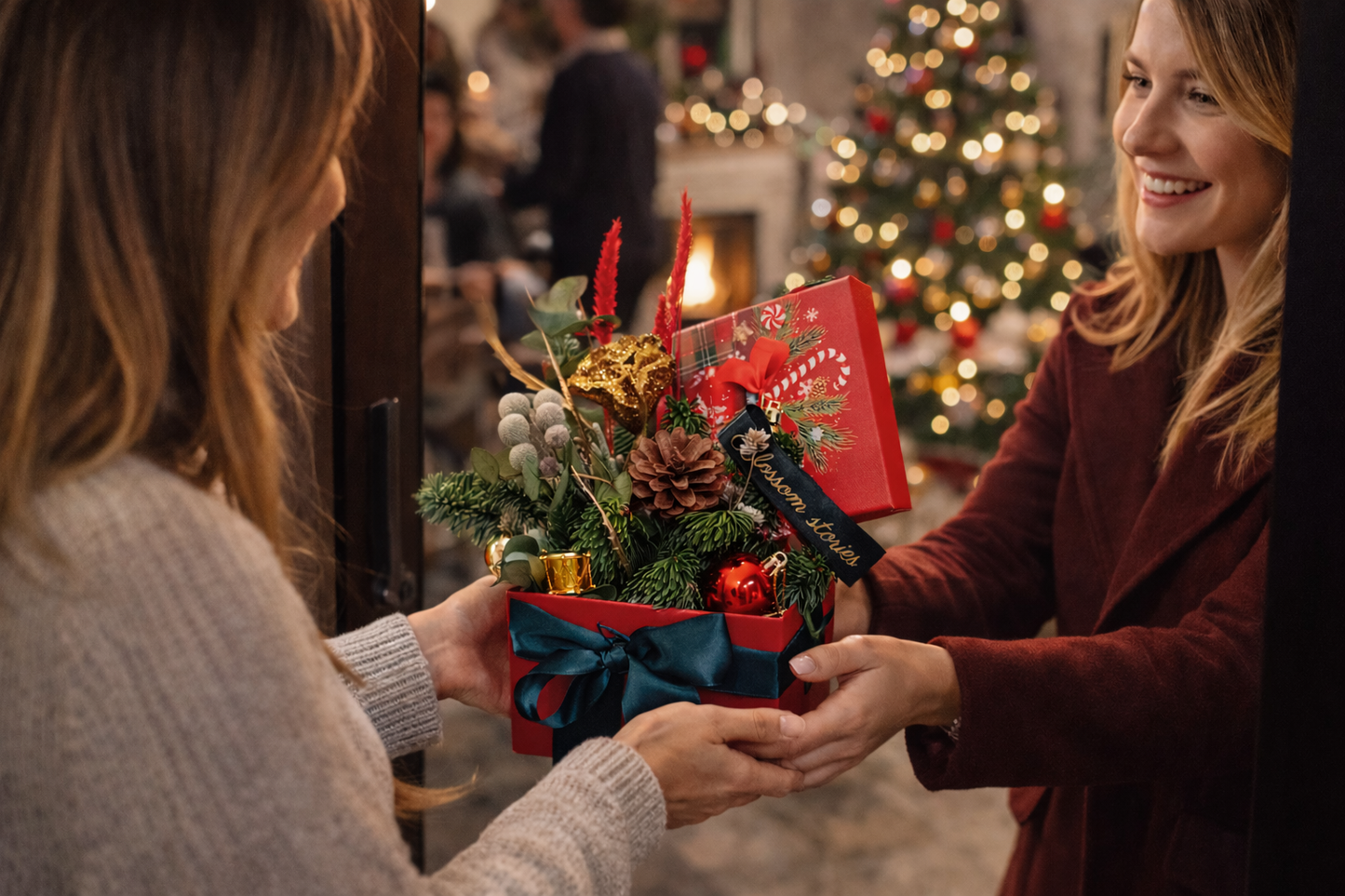 Χριστουγεννιάτικη σύνθεση