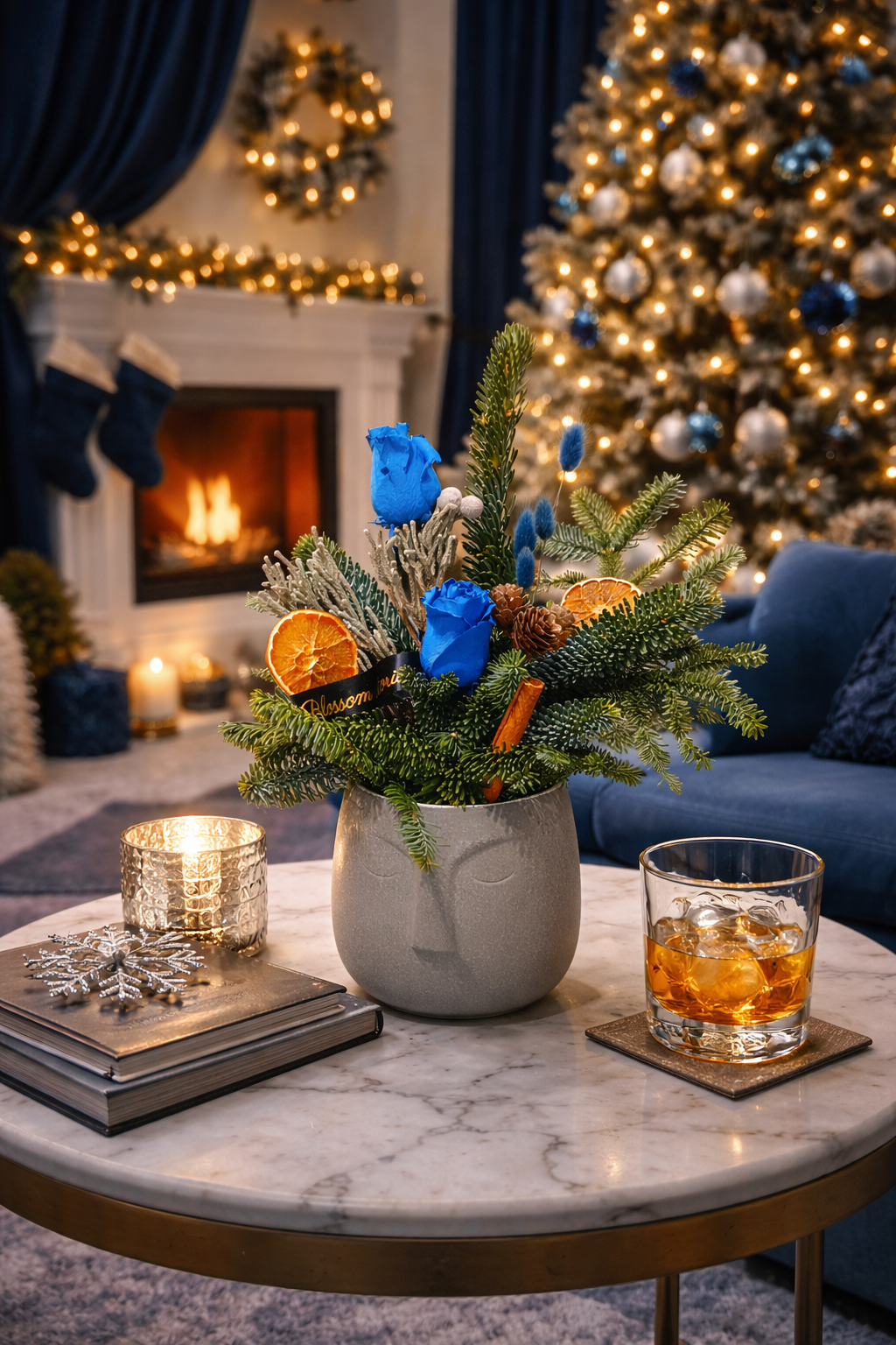 Χριστουγεννιάτικη σύνθεση