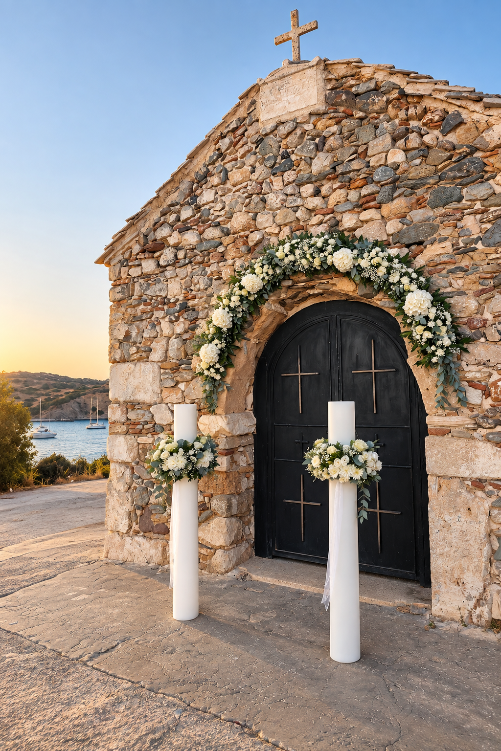 Wedding decoration Άγιος Νικόλαος Ανάβυσσος – Blossom Stories