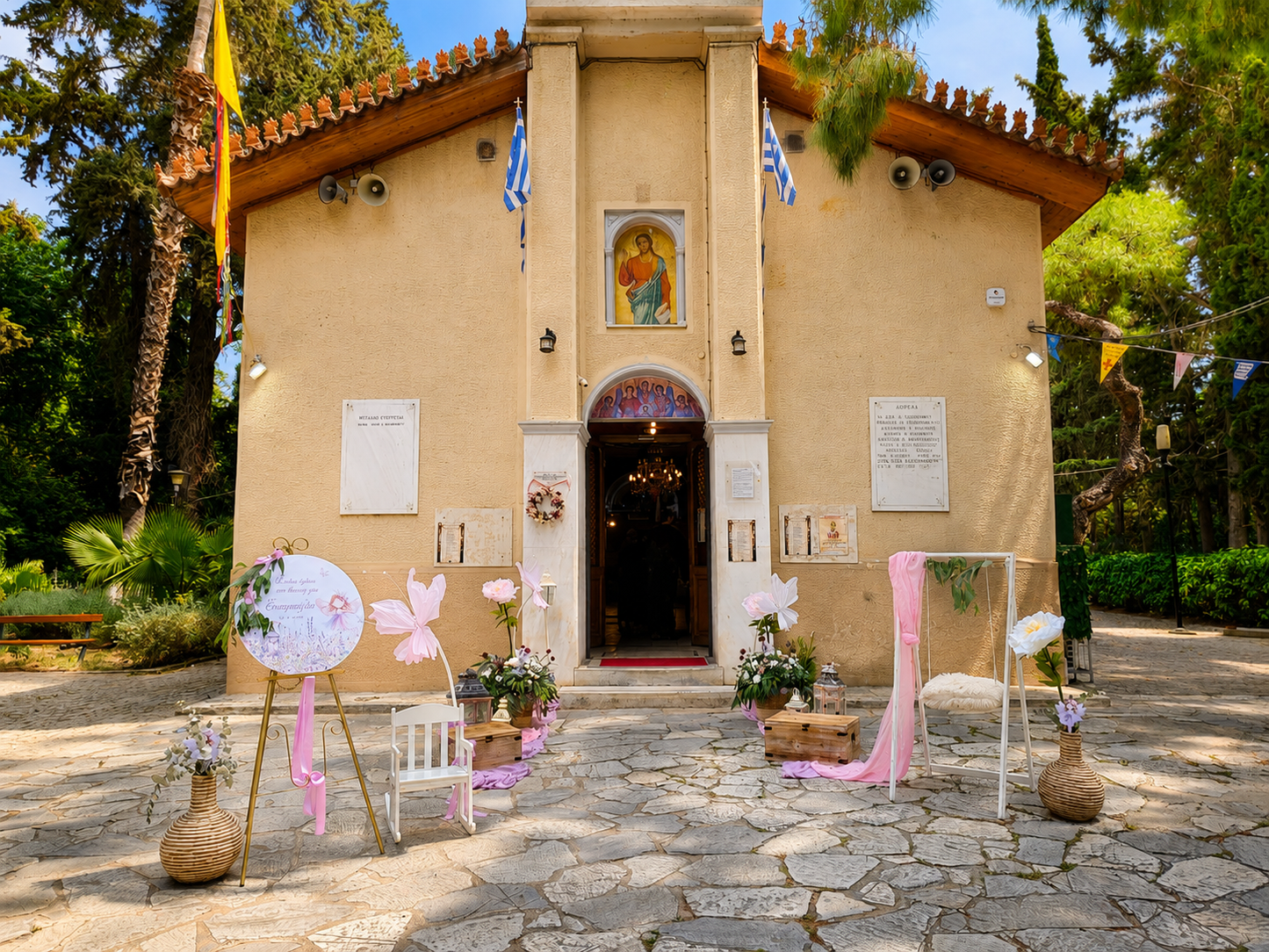 Στολισμός βάπτισης νεράιδα , candy bar μπαλόνια