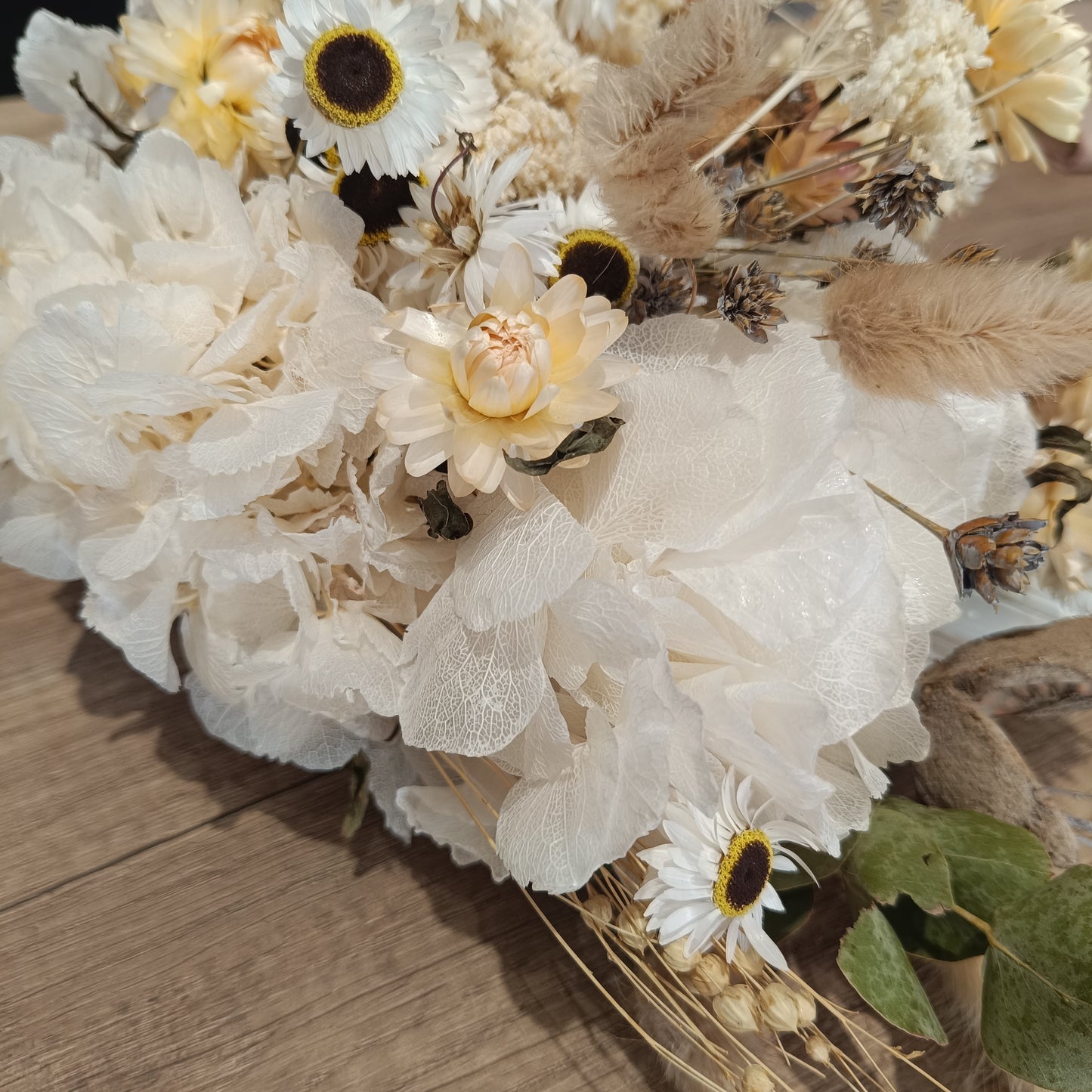 Boho Νυφική Ανθοδέσμη με Αποξηραμένα Άνθη – Natural Bridal Bouquet