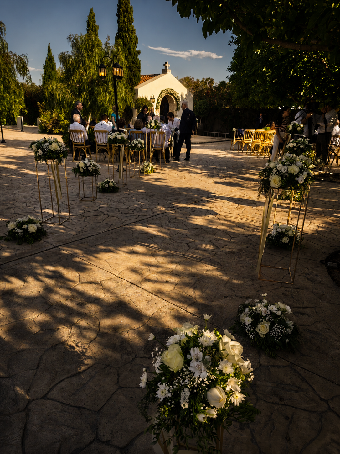 Ένας γάμος στα λευκά Μουσείο Οίνου Μάρκου