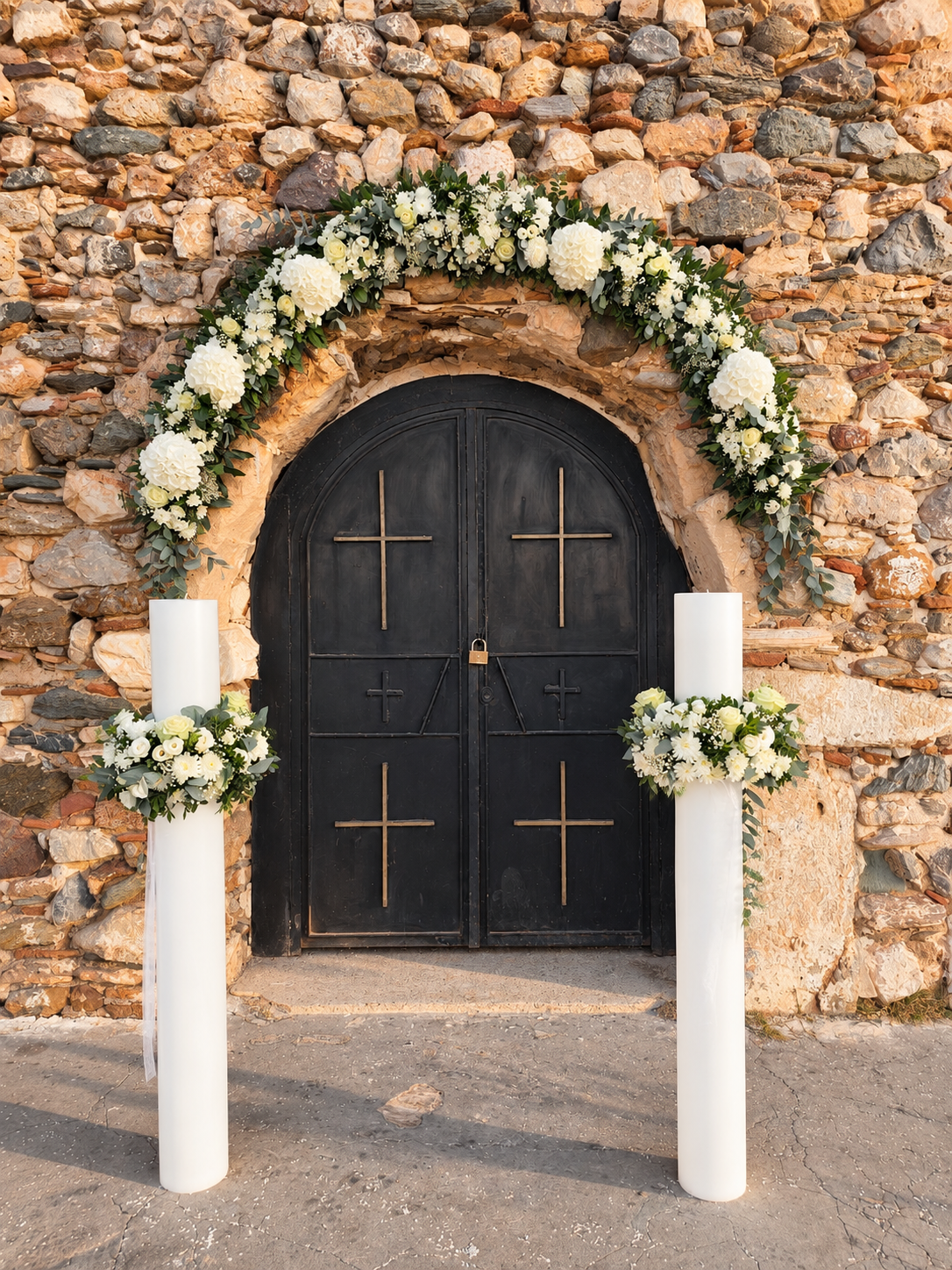 Wedding decoration Άγιος Νικόλαος Ανάβυσσος – Blossom Stories